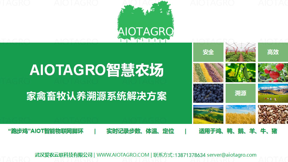 AIOTAGRO智慧农场：家离畜牧认养溯源系统解决方案